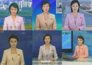 北朝鮮の女子アナウンサーたち