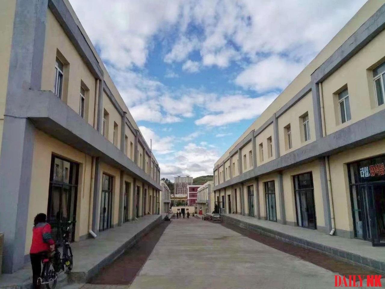 【写真】長引く制裁で活気の戻らない北朝鮮経済特区